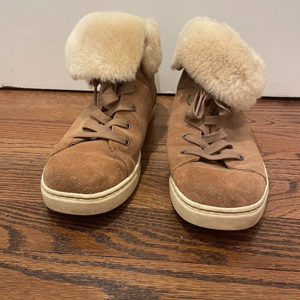 Ugg crofts lace up sneaker boots